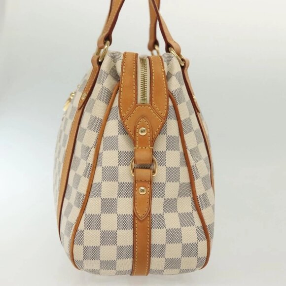 LOUIS VUITTON Damier Azur Stresa PM Tote Bag M51188 LV Auth 138702 - Picture 6 of 16